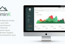 Admink Bootstrap Admin Template Teması Ücretsiz Download indir