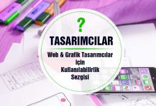 Web & Grafik tasarımcı için Tasarım Elemanlarının Kullanırlığı