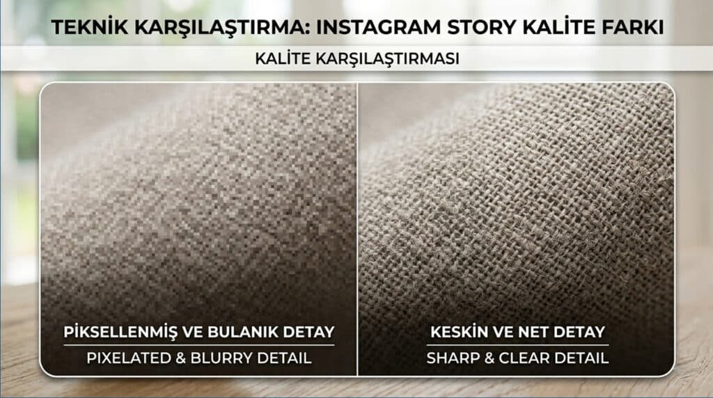 Instagram Story Kalitesi Neden Düşer?