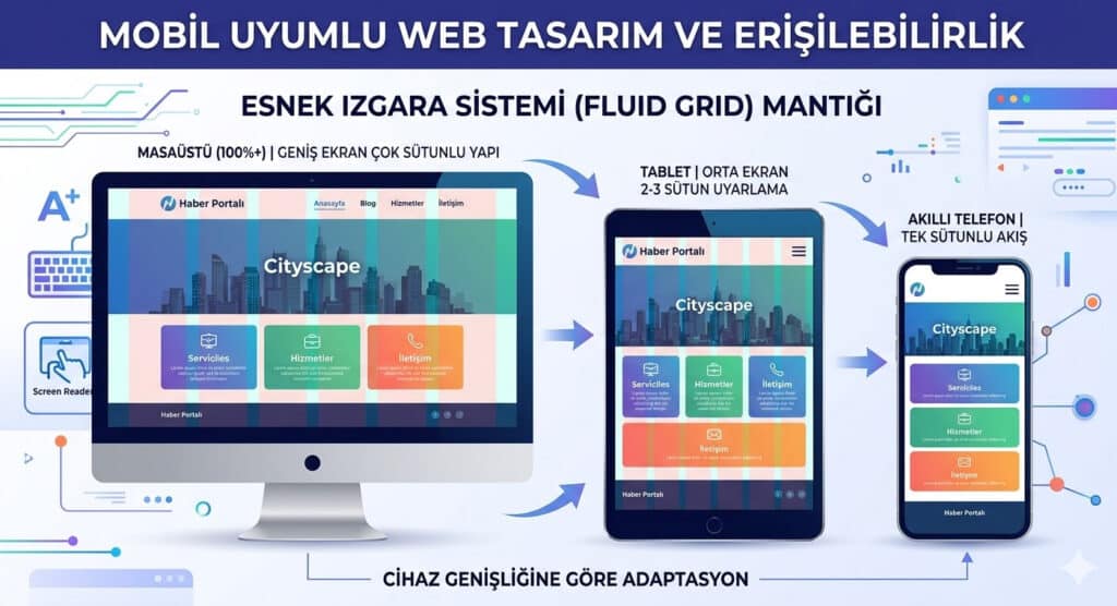 Mobil Uyumlu Web Tasarım ve Erişilebilirlik