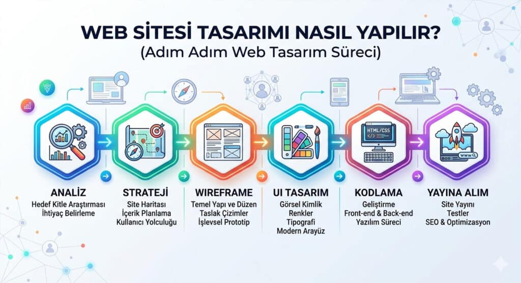 Web Sitesi Tasarımı Nasıl Yapılır?